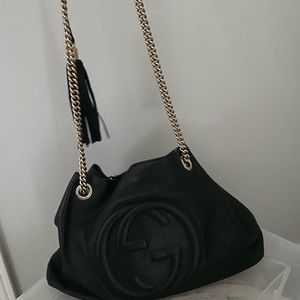 Gucci Leather Medium Soho Shoulder Bag